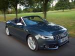 Audi S5 Cabriolet 2009 года (UK)